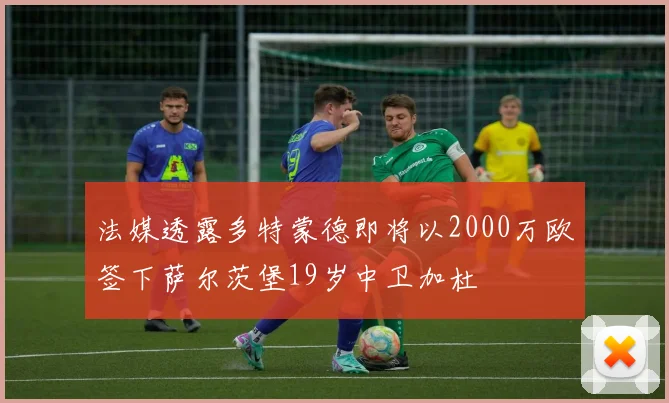 法媒透露多特蒙德即将以2000万欧签下萨尔茨堡19岁中卫加杜