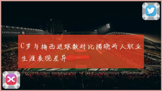 C罗与梅西进球数对比揭晓两人职业生涯表现差异